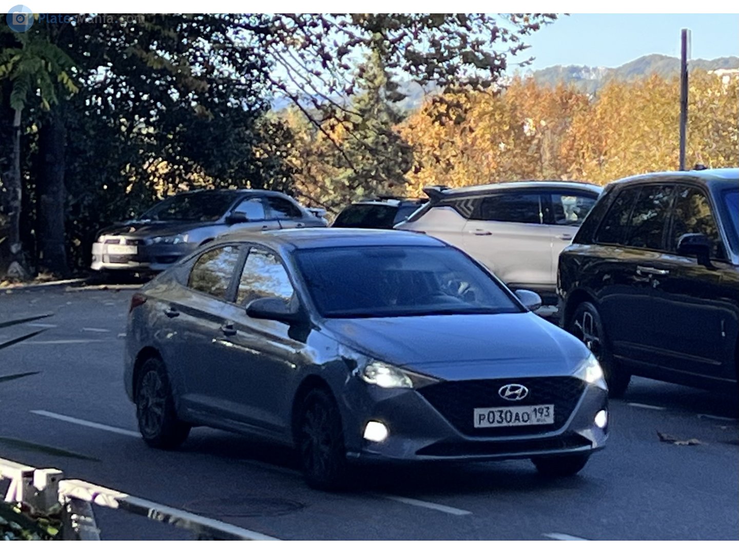 р 030 ао 193, Hyundai Solaris 2nd gen (HCR), 2017–2020