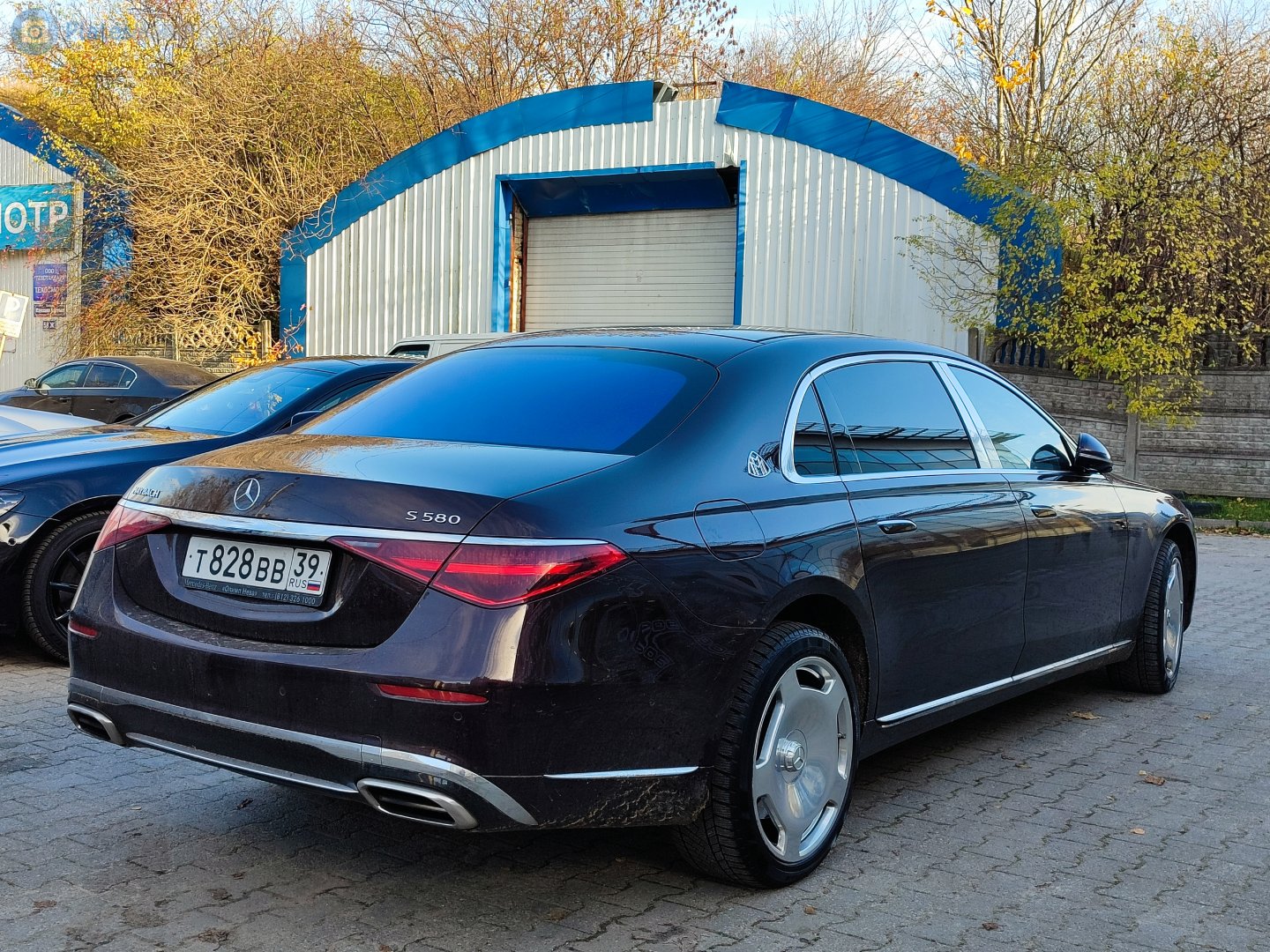 т 828 вв 39, Mercedes-Benz S-Klasse Maybach, 9th gen Sedan (Z223), 2021–