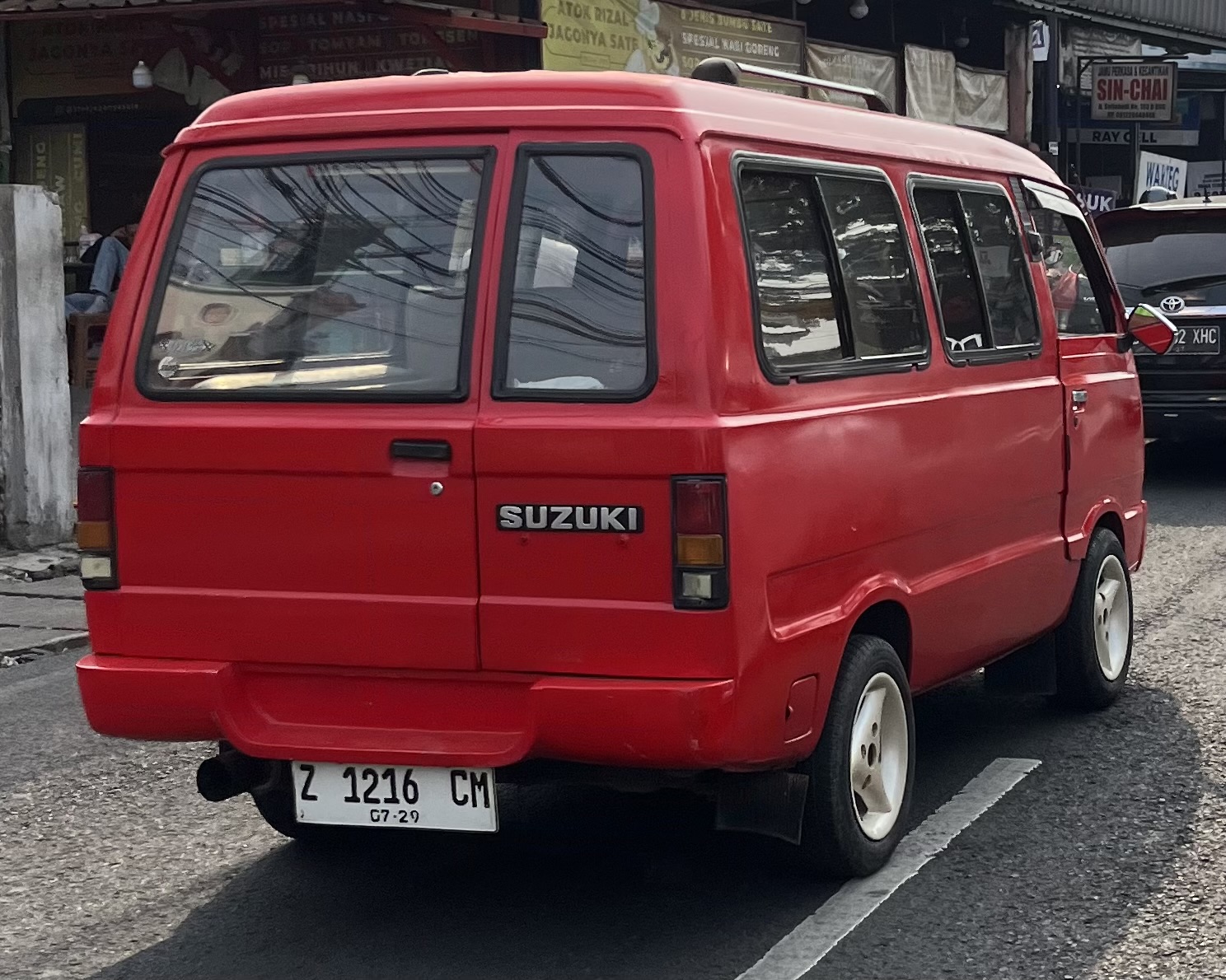 Z 1216 CM, Suzuki Carry 7th gen Super Carry Van (ST100; ID-market), 1st facelift, 1986