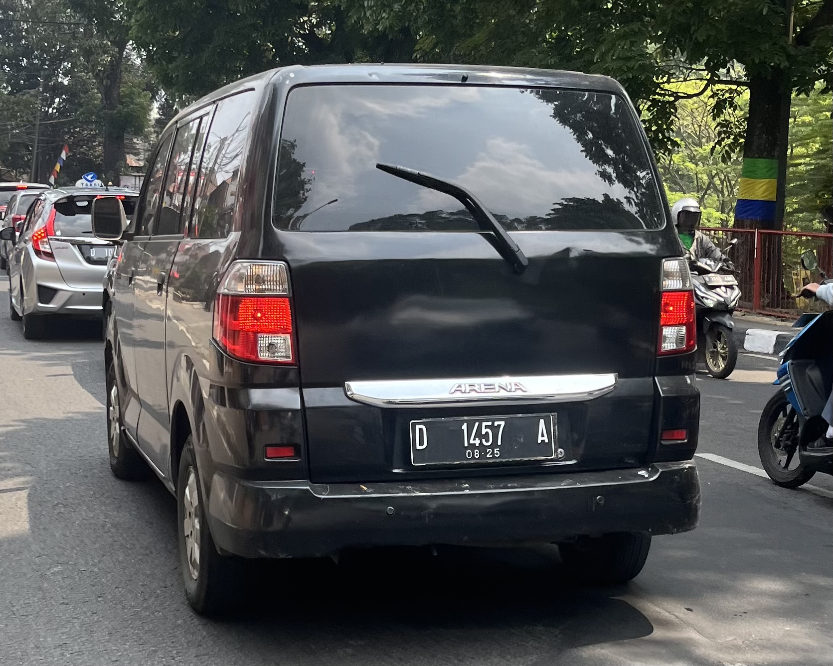 D 1457 A, Suzuki APV 1st gen Arena (DN), facelift, 2007–