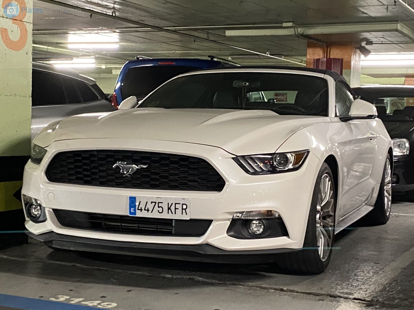 4475 KFR, Ford Mustang 6th gen 2-door Convertible (S550), 2014–2017