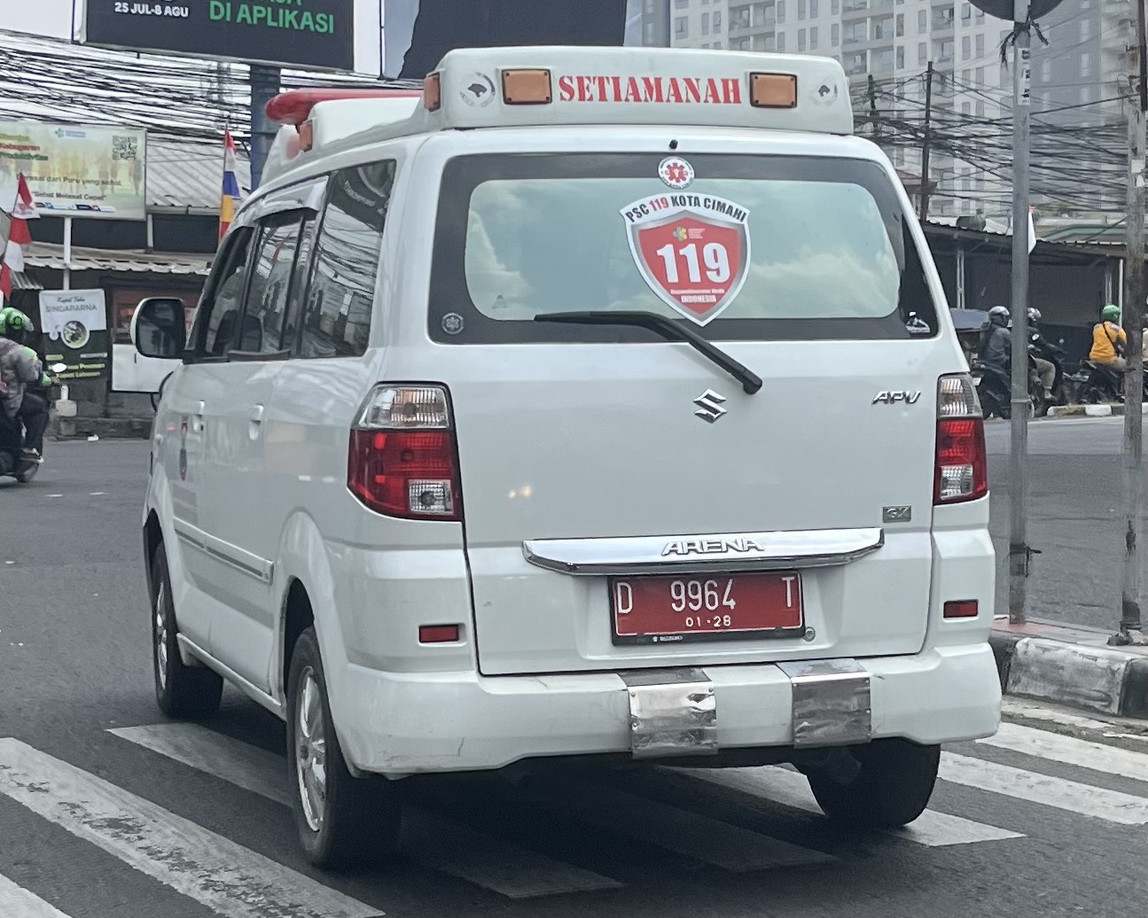 D 9965 T, Suzuki APV 1st gen Arena (DN), facelift, 2007–