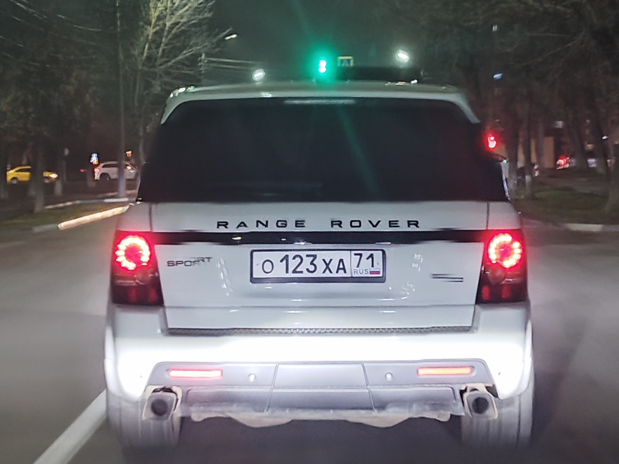 о 123 ха 71, Land Rover Range Rover Sport 