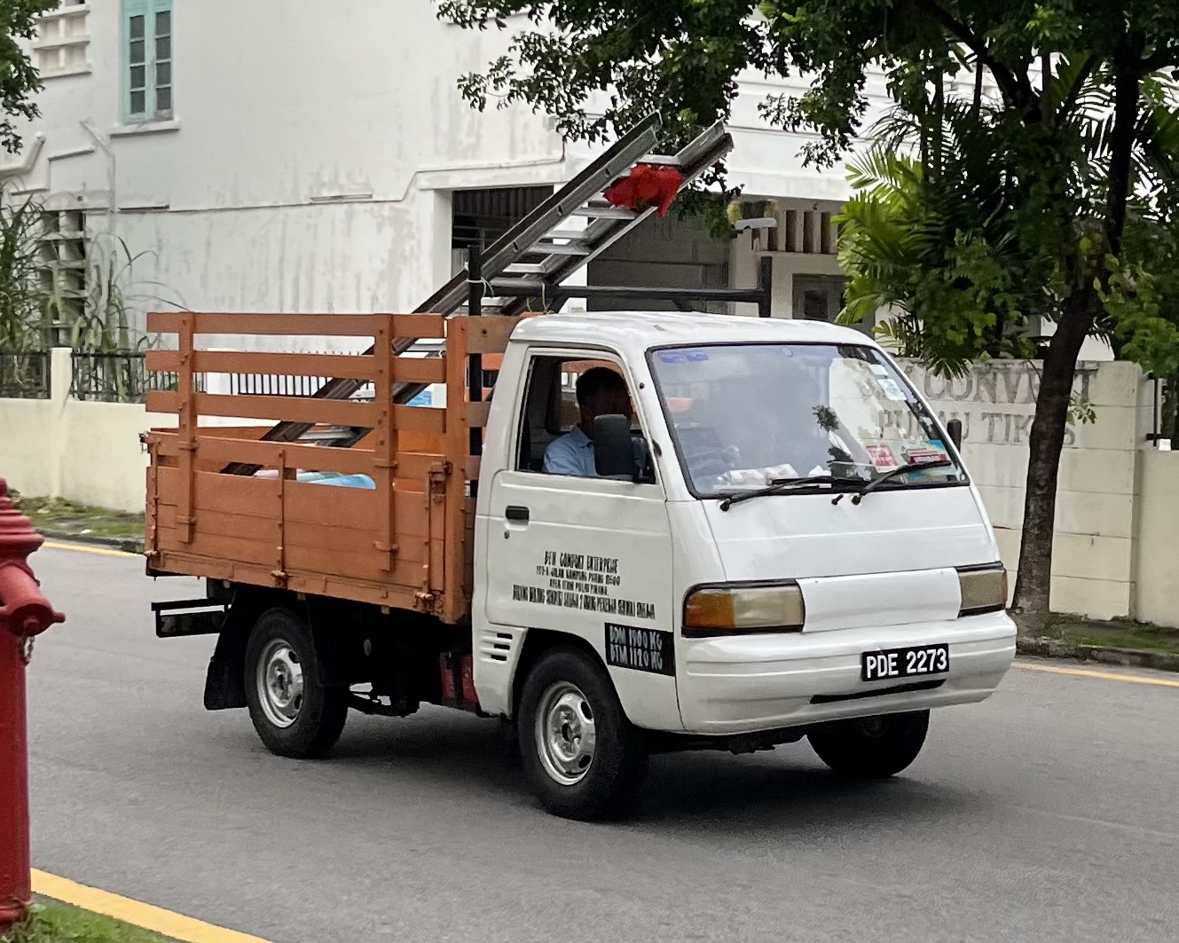 PDE 2273, Suzuki Carry 8th gen (Futura) (Super Carry) Truck, 1st facelift, 1991–