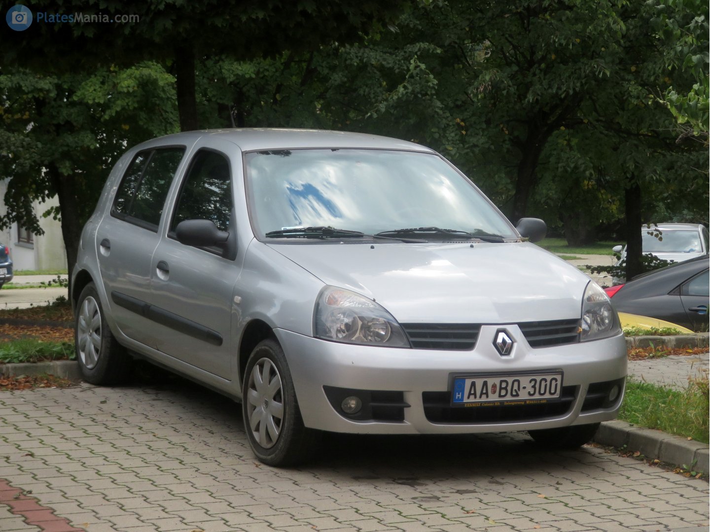 AA BQ-300, Renault Clio 2nd gen (Campus/Mio) 5-door Hatch (B65), 2nd facelift, 2006–2012 (–2016 for LATAM-market)