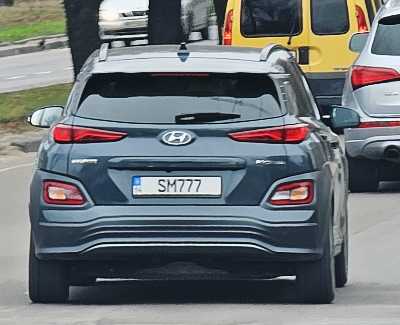 14 SM777, Hyundai Kona 1st gen Electric (OS), 2018–2021