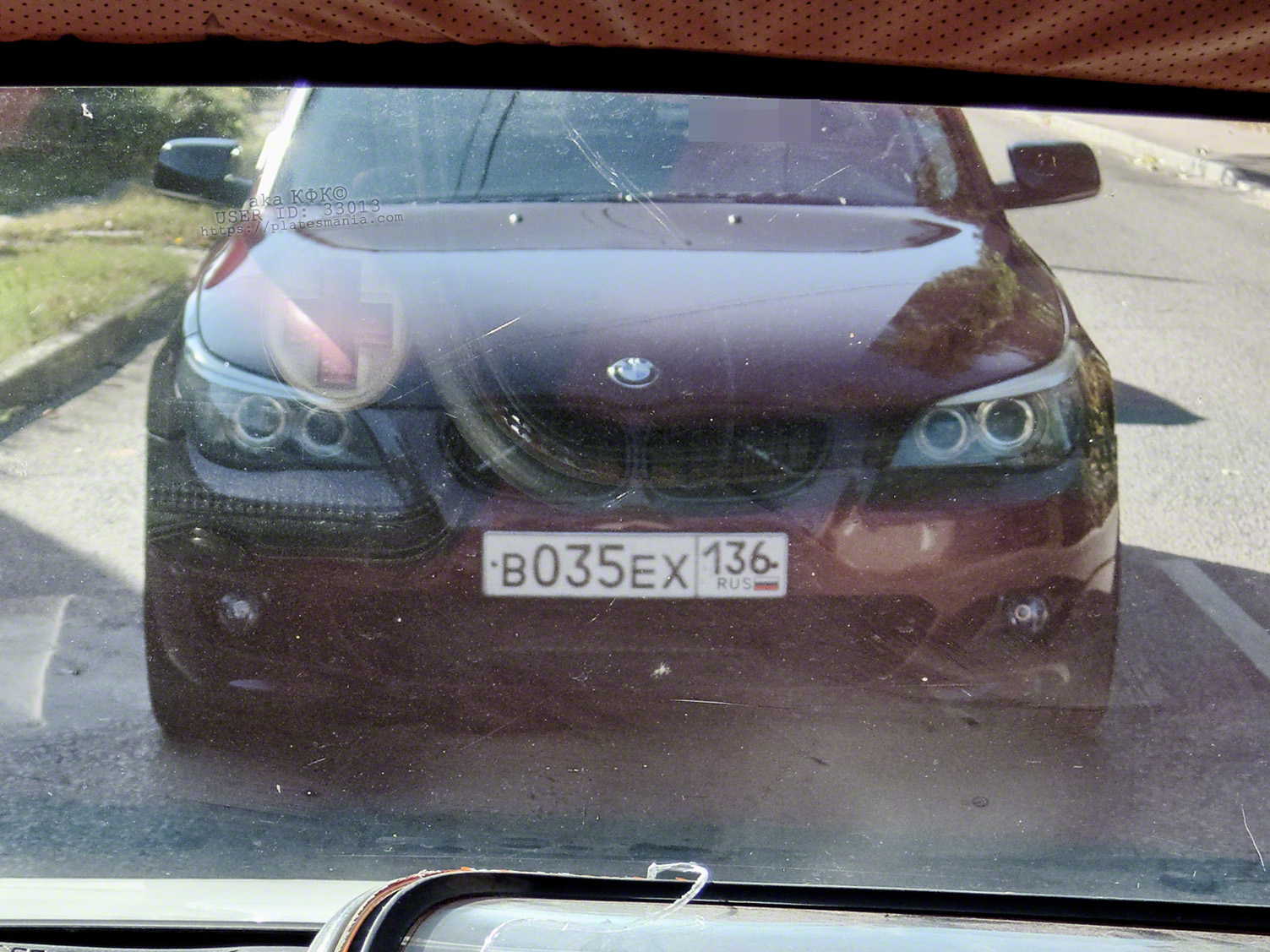 в 035 ех 136, BMW 5 Series 5th gen Sedan (E60), 2003–2010