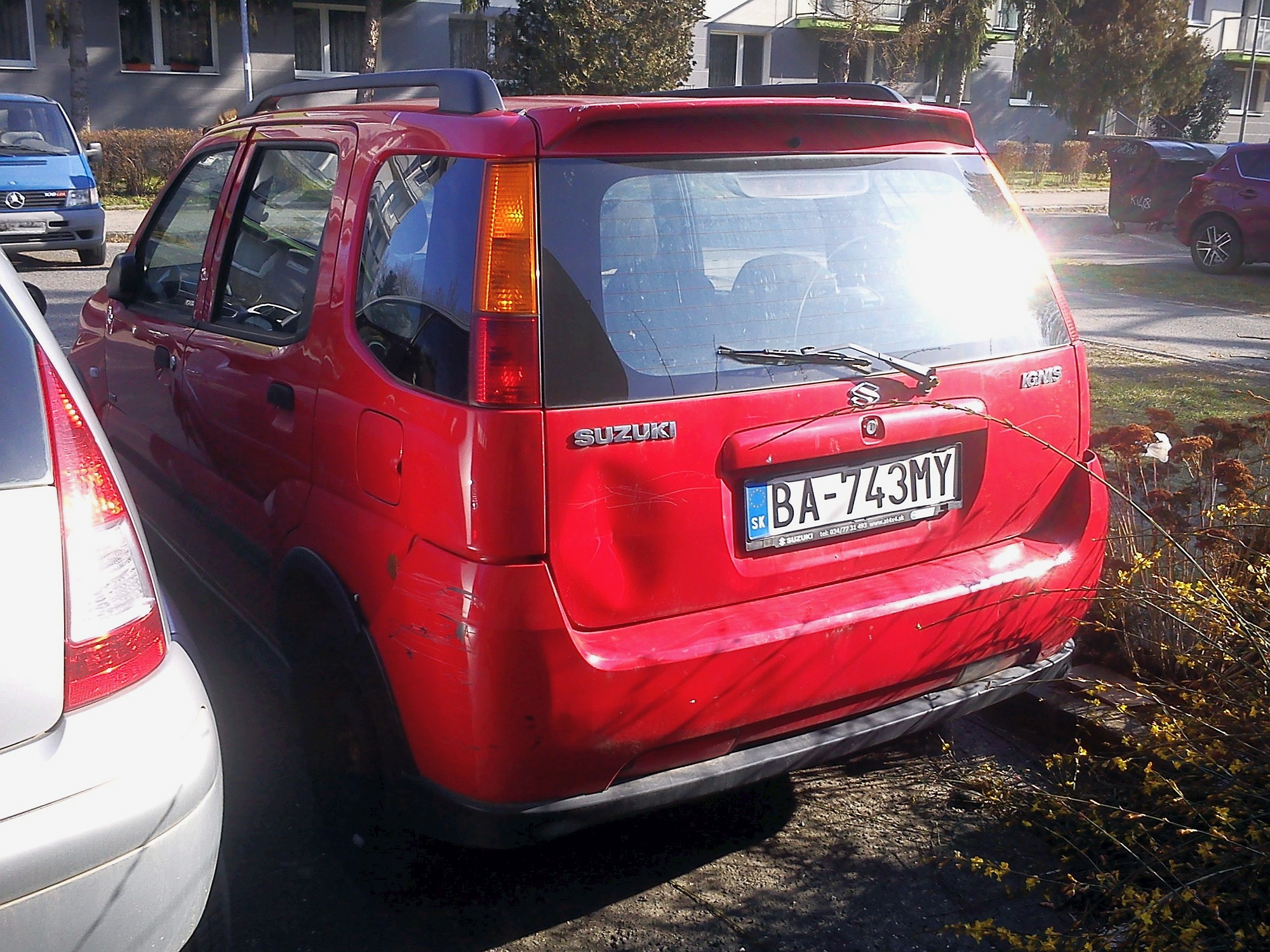 BA-743MY, Suzuki Ignis 1st gen 5-door Hatch (FH/MH), facelift, 2003–2008