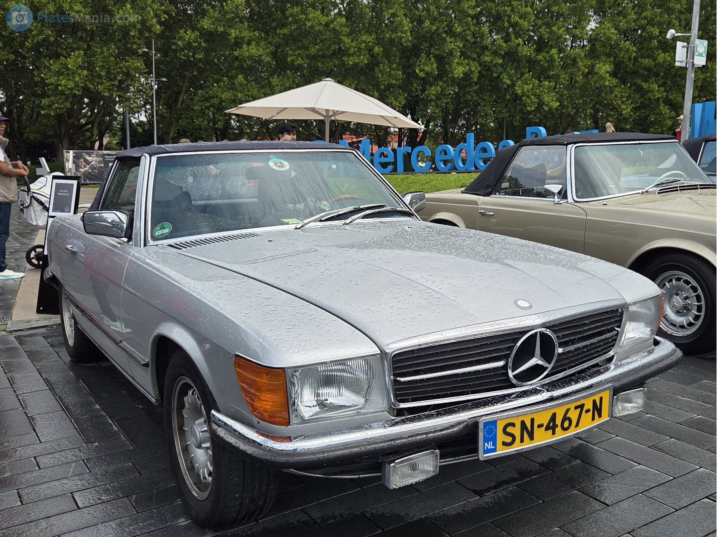 SN-467-N, Mercedes-Benz SL-Klasse 3rd gen (R107), 1971–1989