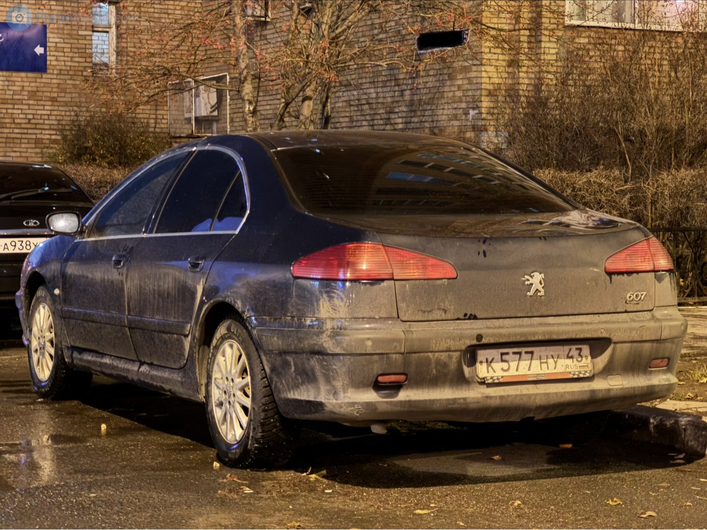 к 577 ну 43, Peugeot 607 1st gen (Z8/Z9), 1999–2010