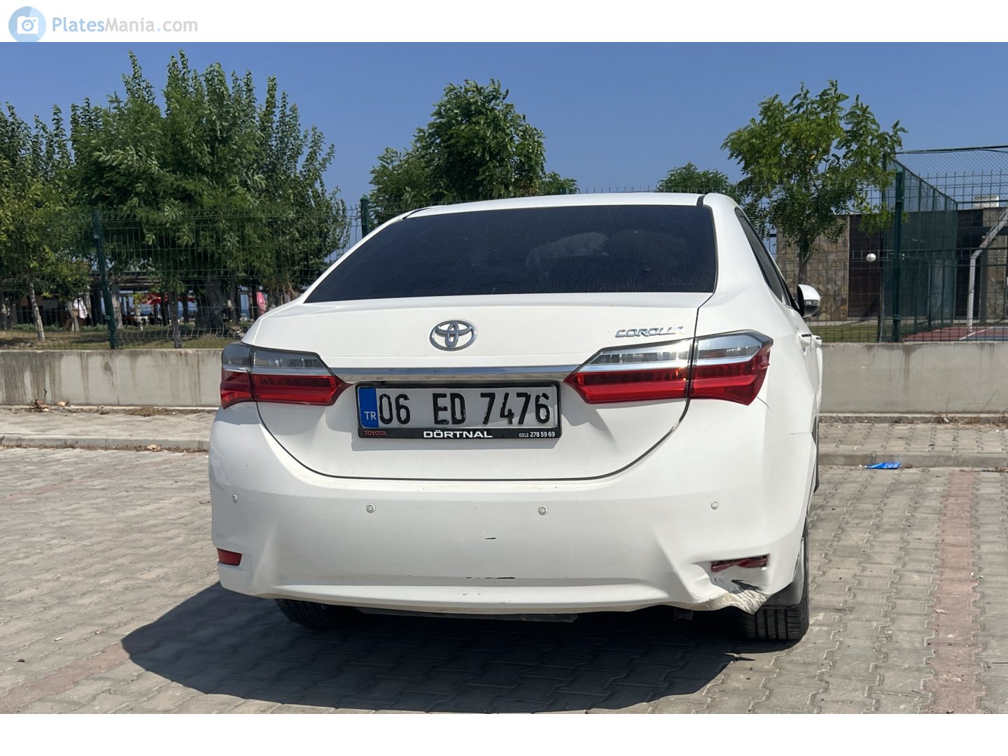 06 ED 7476, Toyota Corolla 11th gen (Altis/Quest) Sedan (E170/E180; Global-market), 2013–2020 (–present for ZA-market)