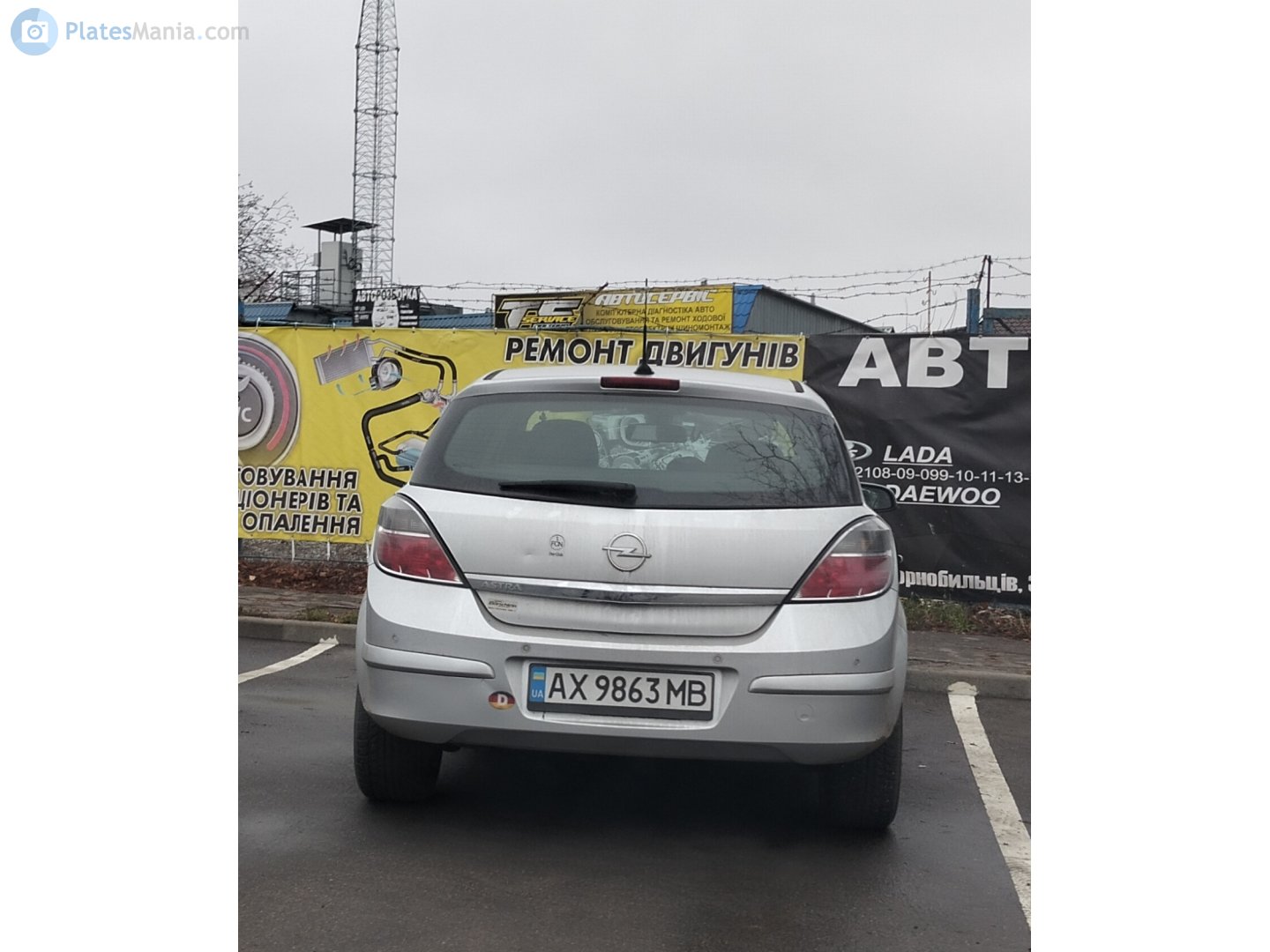 AX 9863 MB, Opel Astra 4th gen Hatch (J; P10), 2009–2015