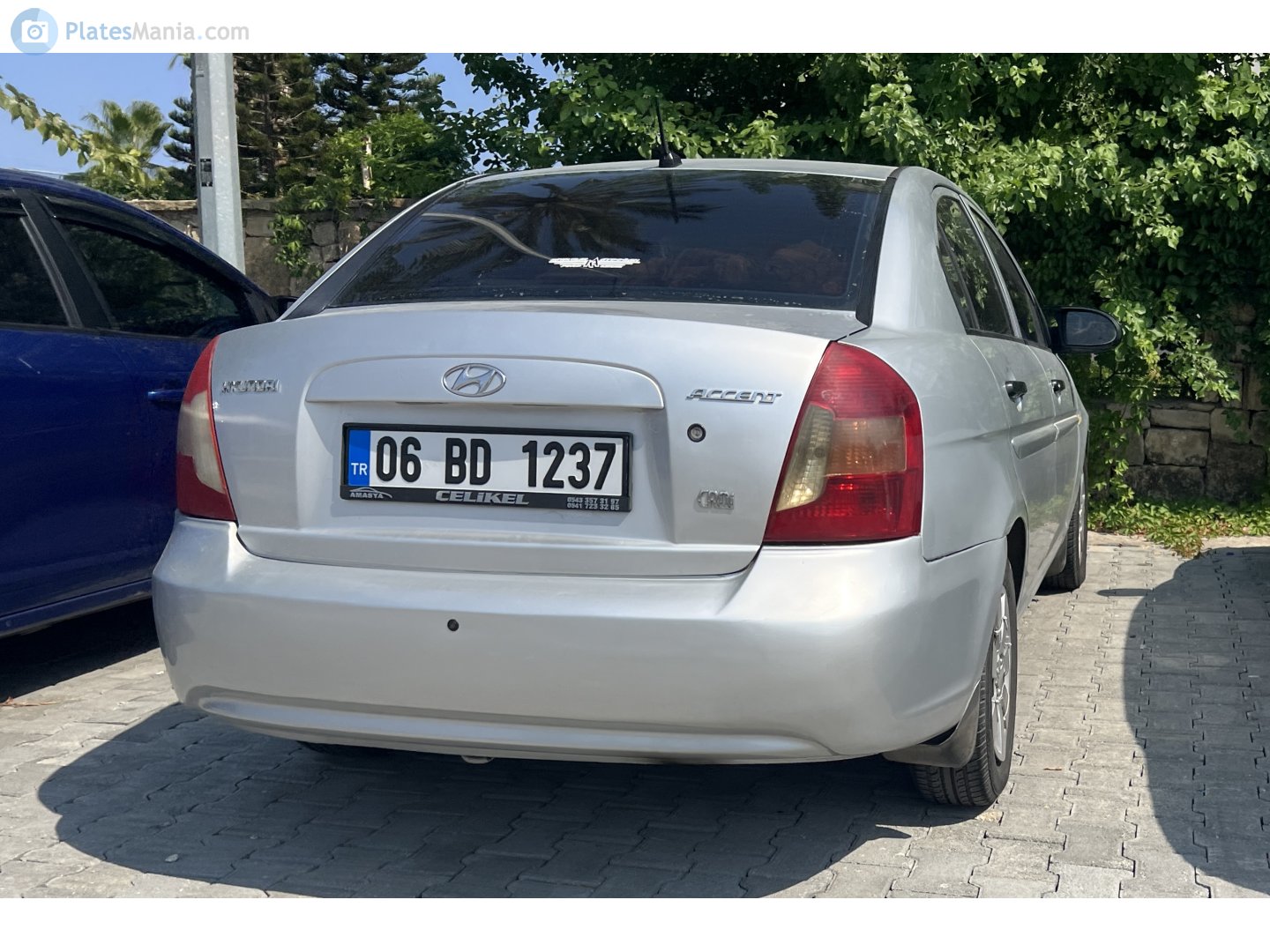 06 BD 1237, Hyundai Accent 3rd gen Sedan (MC), 2006­–2011