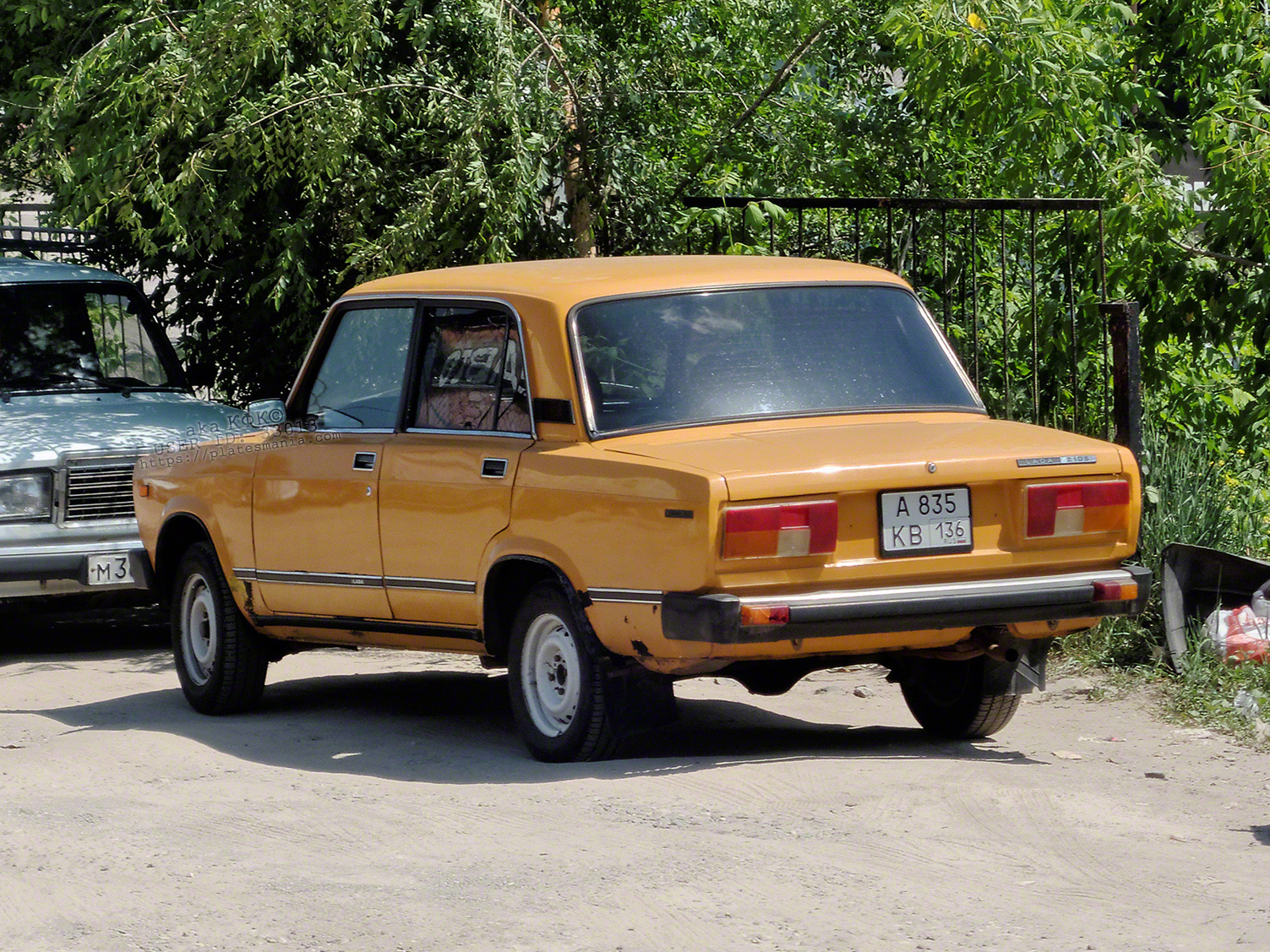 а 835 кв 136, Lada (VAZ) 2105 Жигули (Nova / Riva / 1300 / 1500), 1980–2010