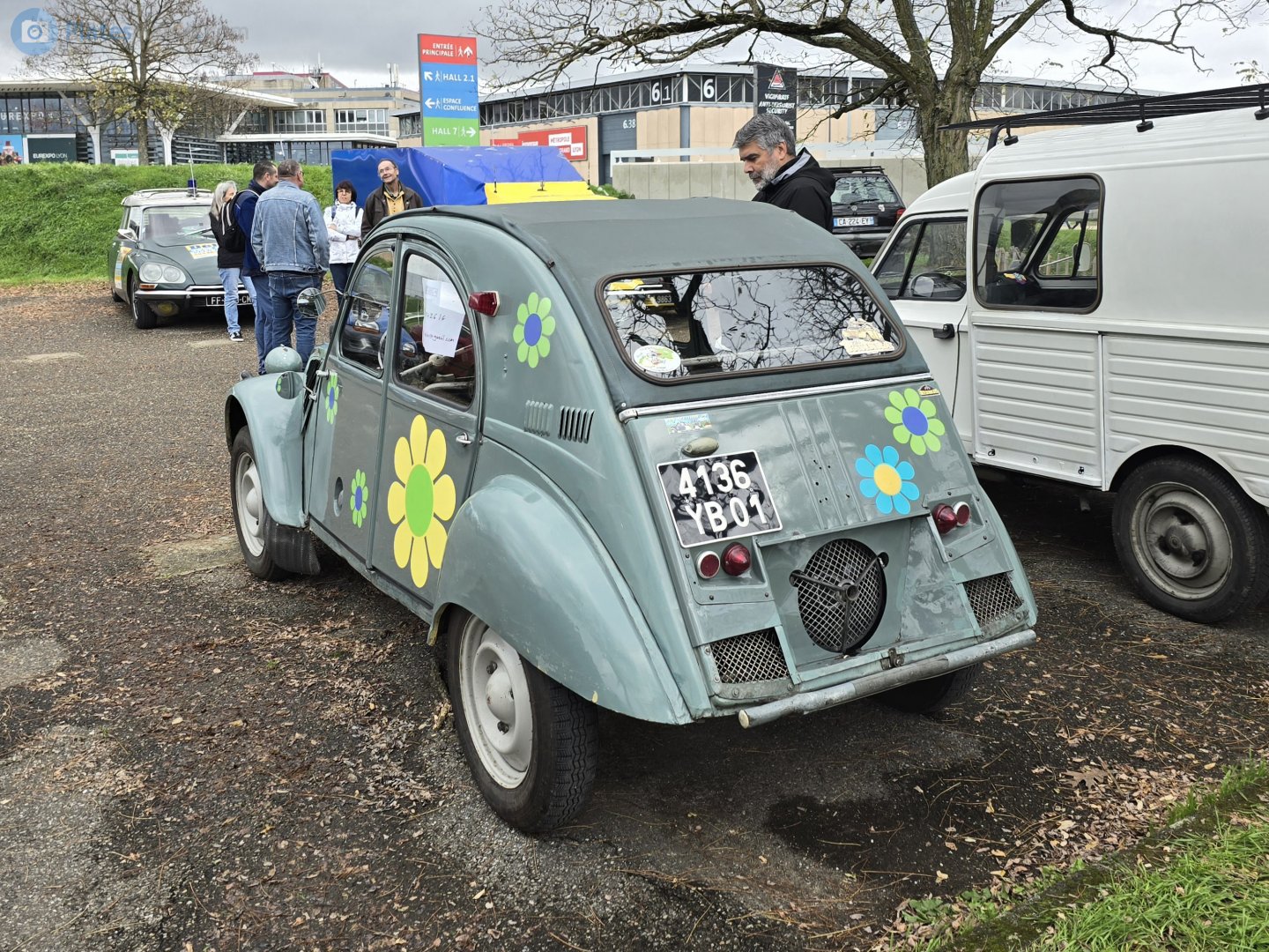 4136 YB 01, Citroёn 2CV 1st gen Sedan, 1949–1990