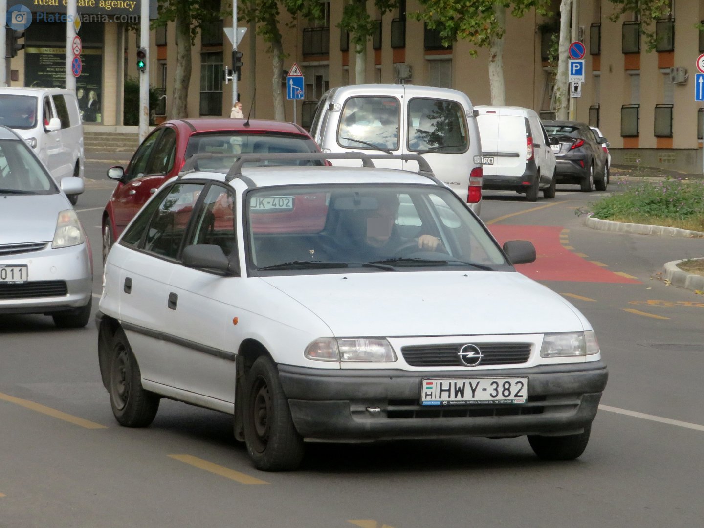 HWY-382, Opel Astra 1st gen 5-door Hatch (F; T92), 1991–1998 (–2002 for Eastern Europe)