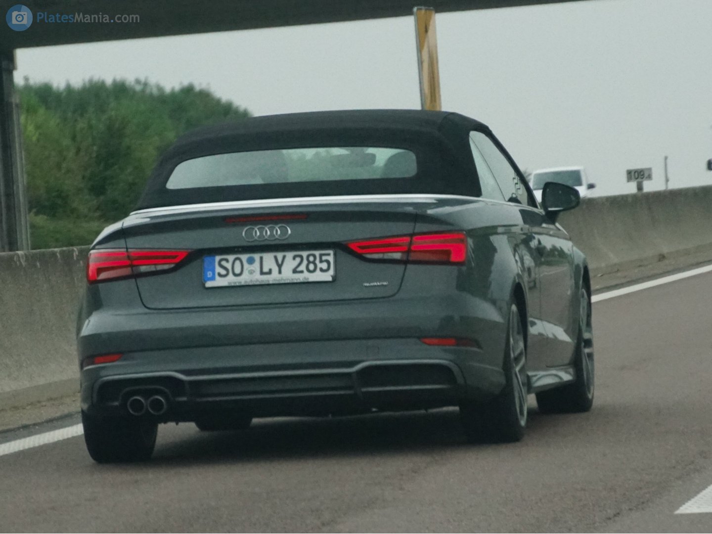 SO LY 285, Audi A3 3rd gen Cabriolet (8V7/8VE), facelift, 2016–2020