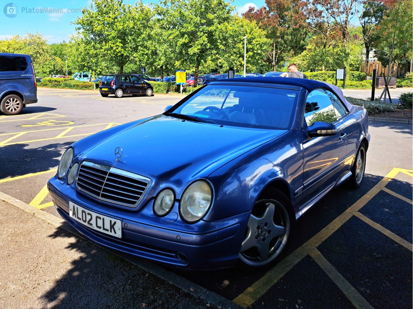 AL02CLK, Mercedes-Benz CLK-Klasse 1st gen Cabrio (A208), 1998–2002
