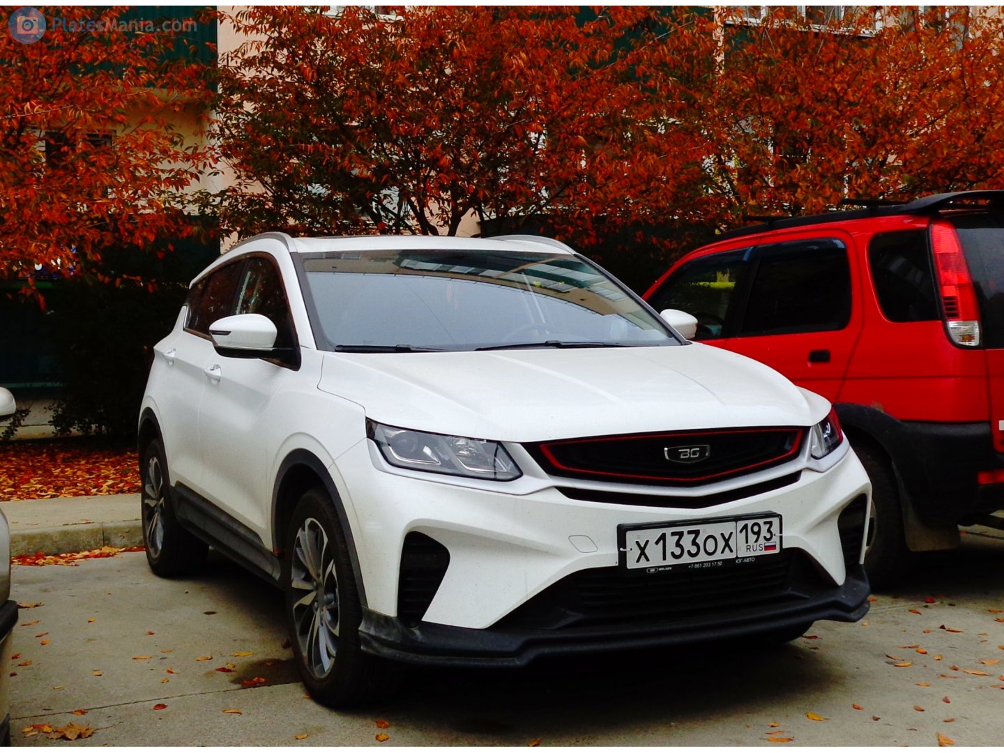 х 133 ох 193, BelGee X50 2023– (rebadged Geely Coolray)