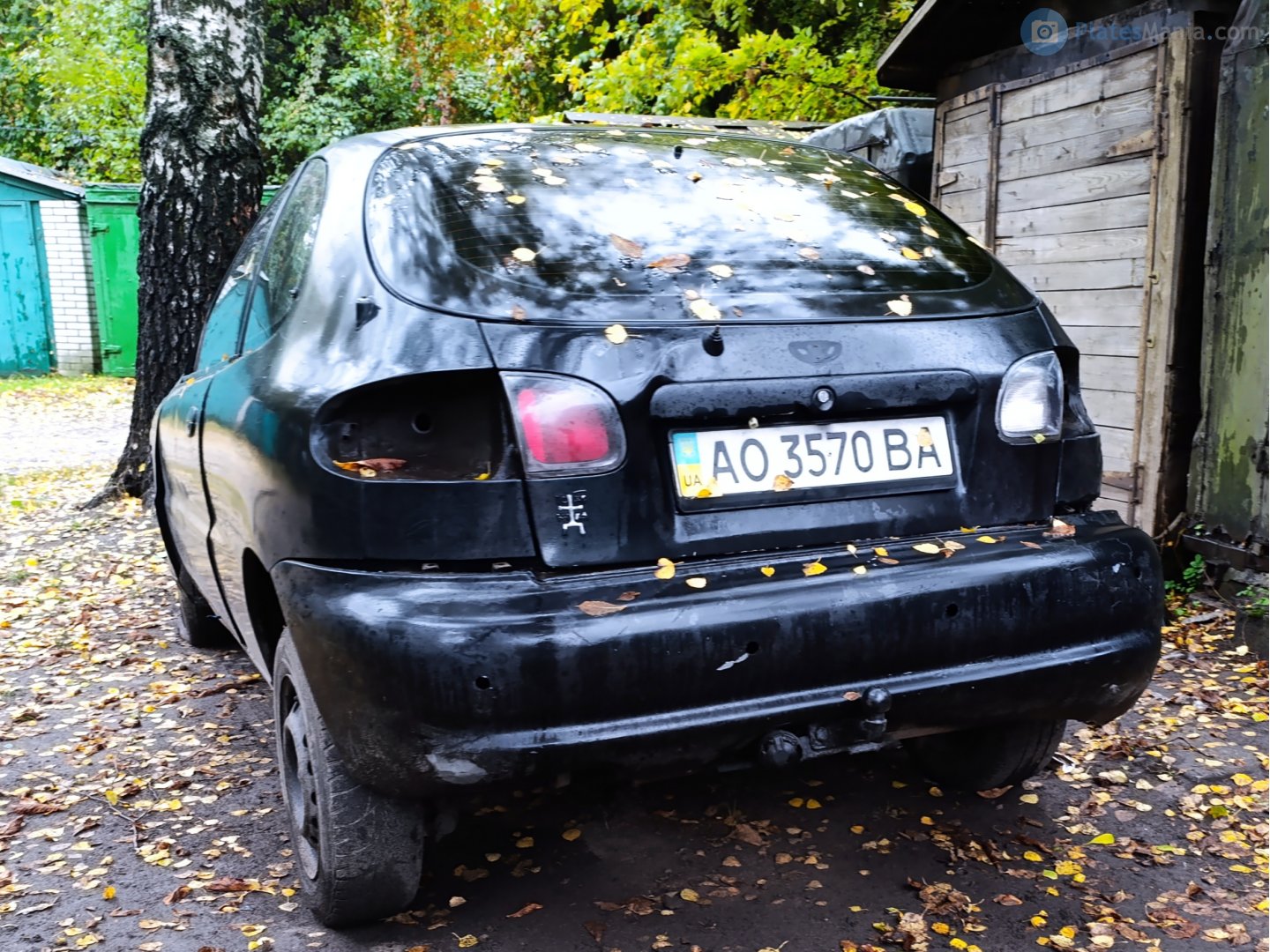 AO 3570 BA, Daewoo Lanos 1st gen 3-door Hatch (T100/T150), 1997–2003