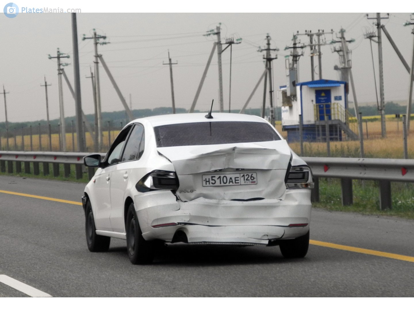 н 510 ае 126, Volkswagen Polo 5th gen Sedan (A05), 1st facelift, 2015–2020