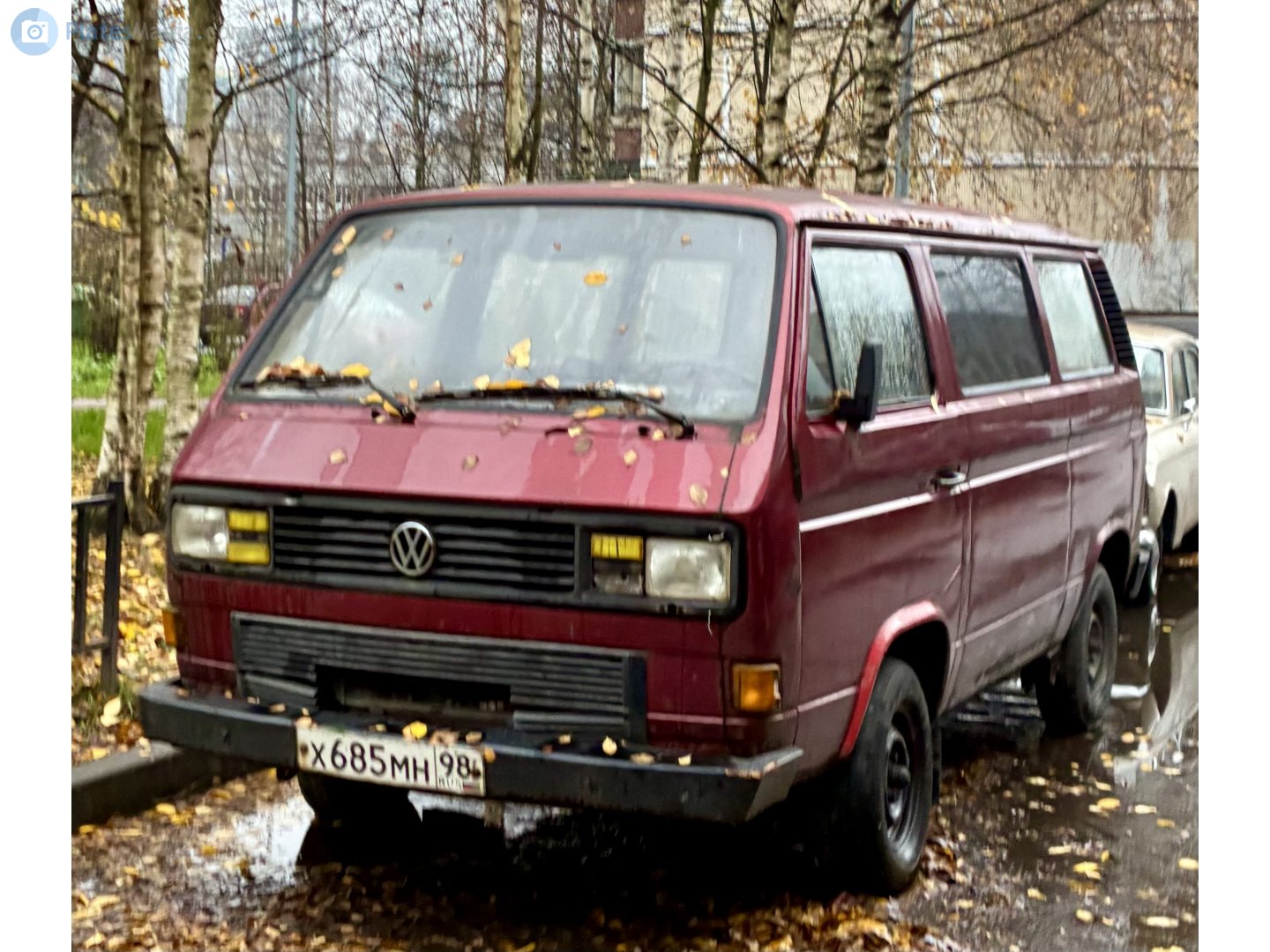 х 685 мн 98, Volkswagen Transporter 3rd gen Van (T3), 1979–1992