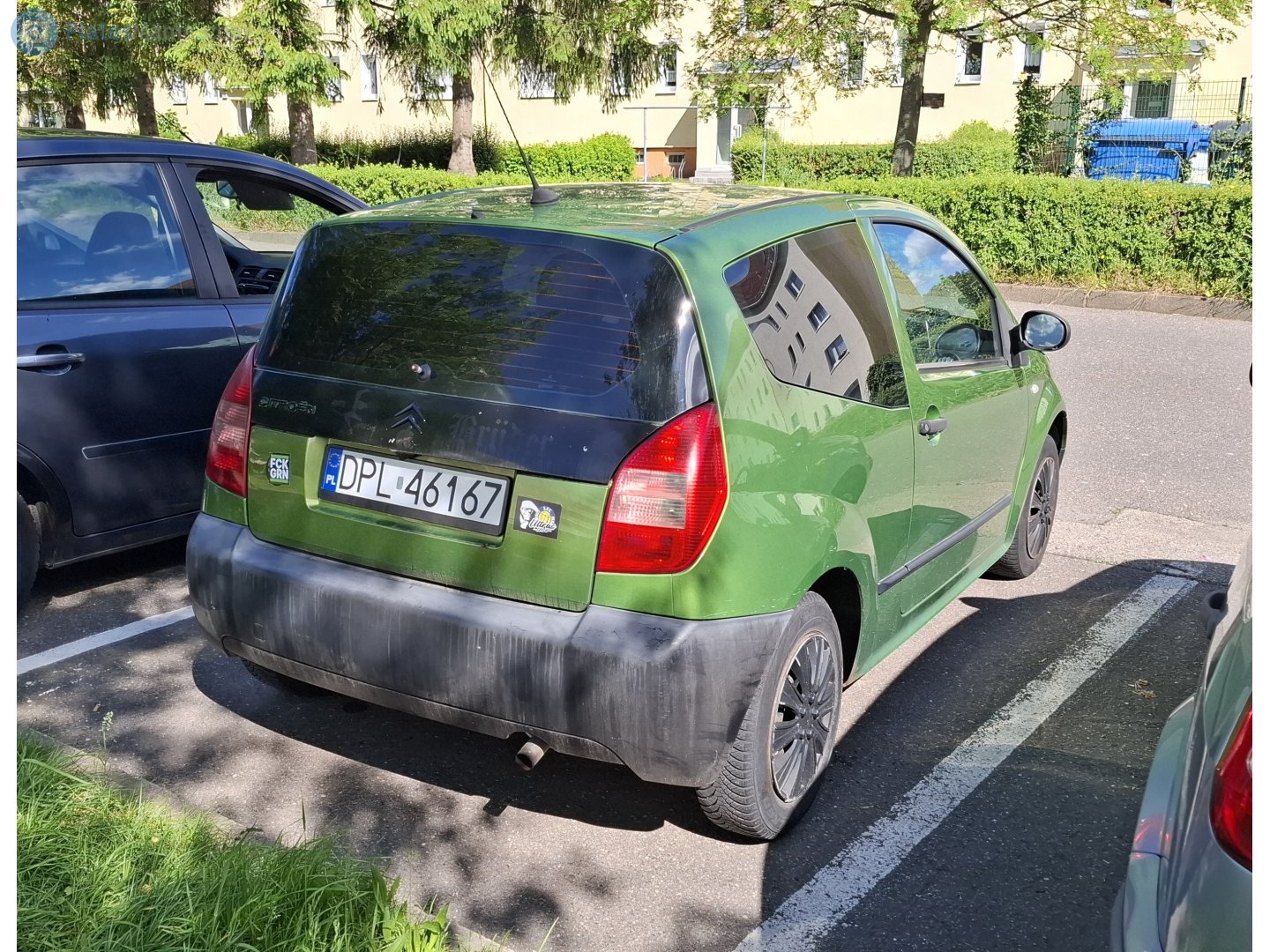 DPL 46167, Citroёn C2 1st gen (A6; Global-market), 2003–2009