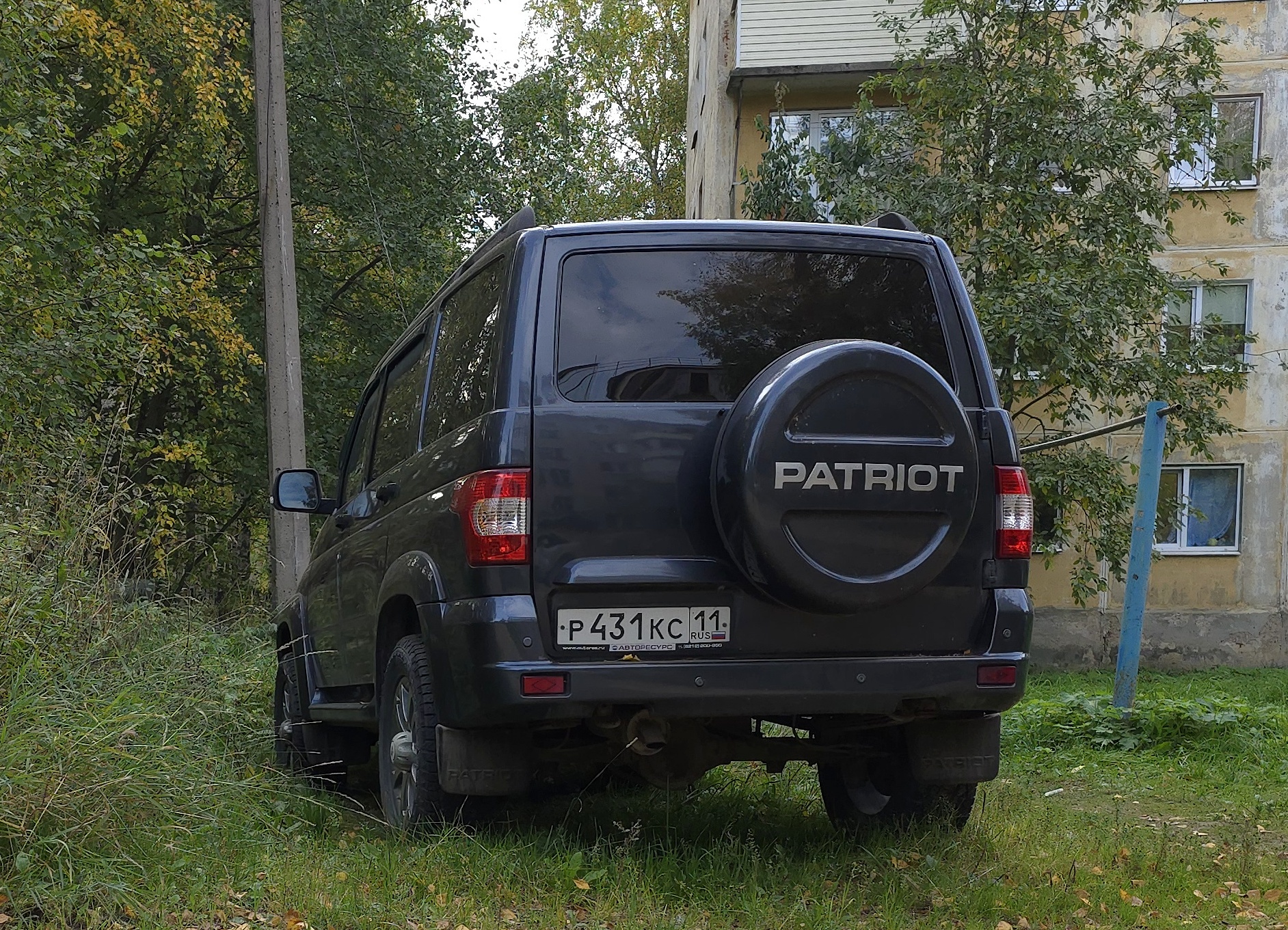 р 431 кс 11, UAZ 3163 Patriot 1st gen, facelift, 2014­–