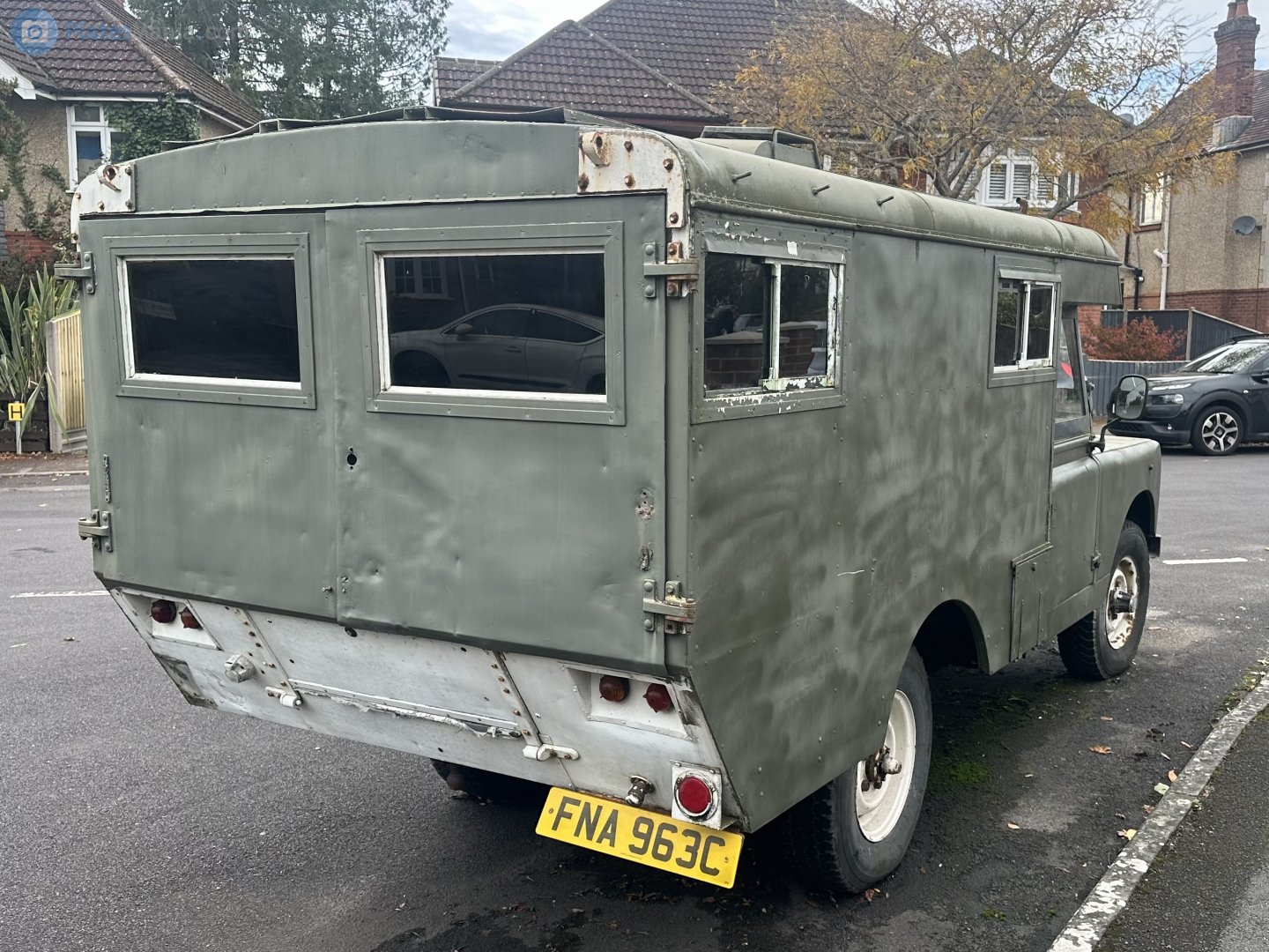 FNA963C, Land Rover Series II Series IIA (1961–1971)