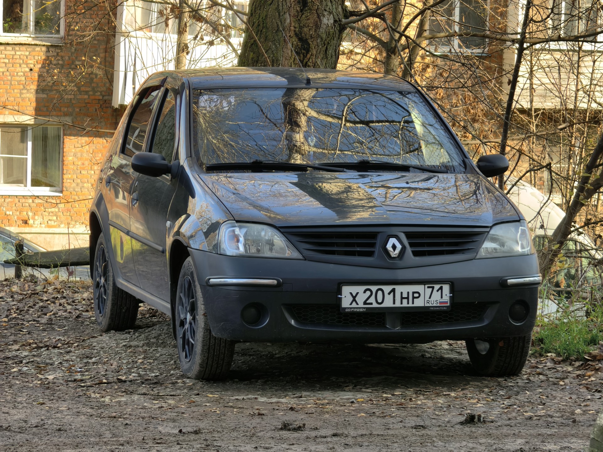 х 201 нр 71, Renault Logan 1st gen Sedan (LS0*/LS1*), 2004–2009