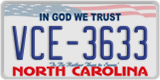 North Carolina, ABC-1234