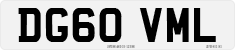 License plate of the United Kingdom, 2001 year system