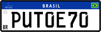License plate of Brazil, Private owners (Mercosul)