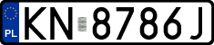 License plates of Poland, Regular car plates