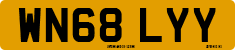 License plate of the United Kingdom, 2001 year system