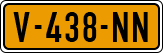 License plate of the Netherlands, Light Commercial Vehicles (1994 system)