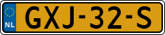 License plate of the Netherlands, Cars