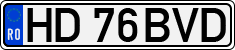 License plate of Romania, Regular plates