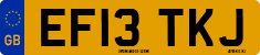 License plate of the United Kingdom, 2001 year system