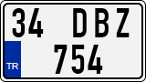 License plate of Turkey, Regular plates