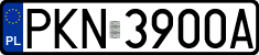 License plates of Poland, Regular car plates