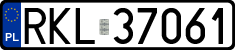 License plates of Poland, Regular car plates