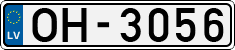 License plate of Latvia, Regular car plates