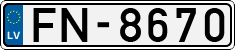 License plate of Latvia, Regular car plates