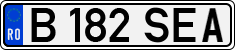 License plate of Romania, Regular plates