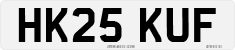 License plate of the United Kingdom, 2001 year system