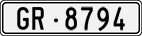 License plate of Switzerland, Cars