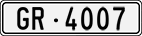 License plate of Switzerland, Cars