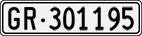 License plate of Switzerland, Cars