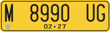 License plate of Indonesia, Commercial vehicles